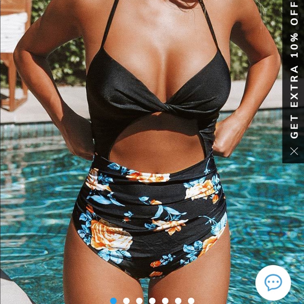 Never Worn One Piece Bathing Suit